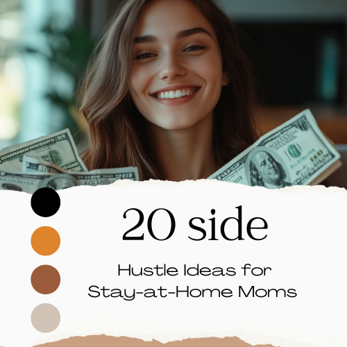 20 Side Hustle Ideas for Stay-At-Home Moms